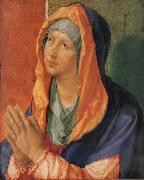 Albrecht Durer The Virgin in Prayer Spain oil painting artist